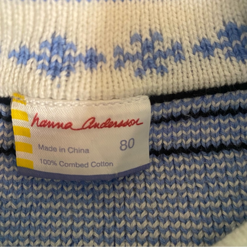 Hanna Andersson Knit Winter Sweater - Picture 5 of 5
